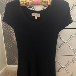 Philosophy Classic Black Short Sleeve Top